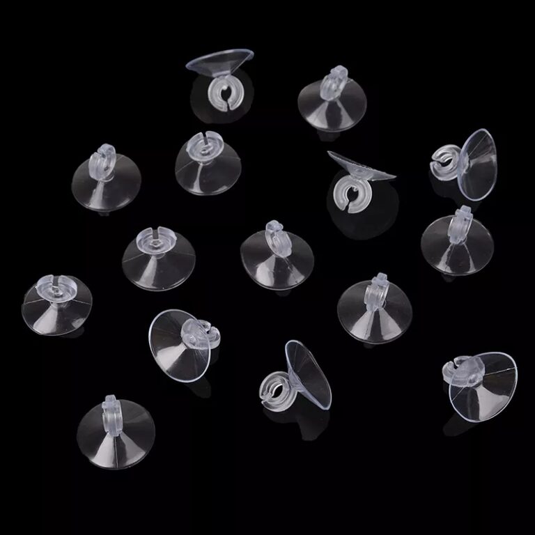 EUYUAN 20 Packs zuignap glas zuignappen 40mm duidelijk