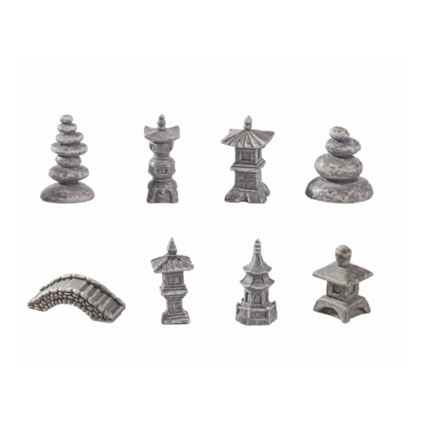 Japanse miniatuur decoratie set
